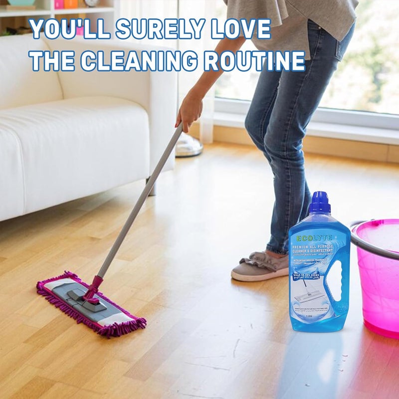 ECOLYTE+ منظف ومعقم متعدد الاستخدامات - نسيم المحيط - Image 4